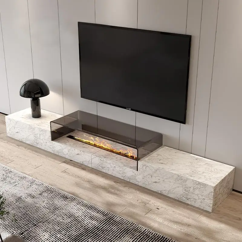 Minimalist Marble TV Console TV Stand Living Room Furniture Muebles Meuble TV Muebles De Salón Monitor Stand Retro Modern Style